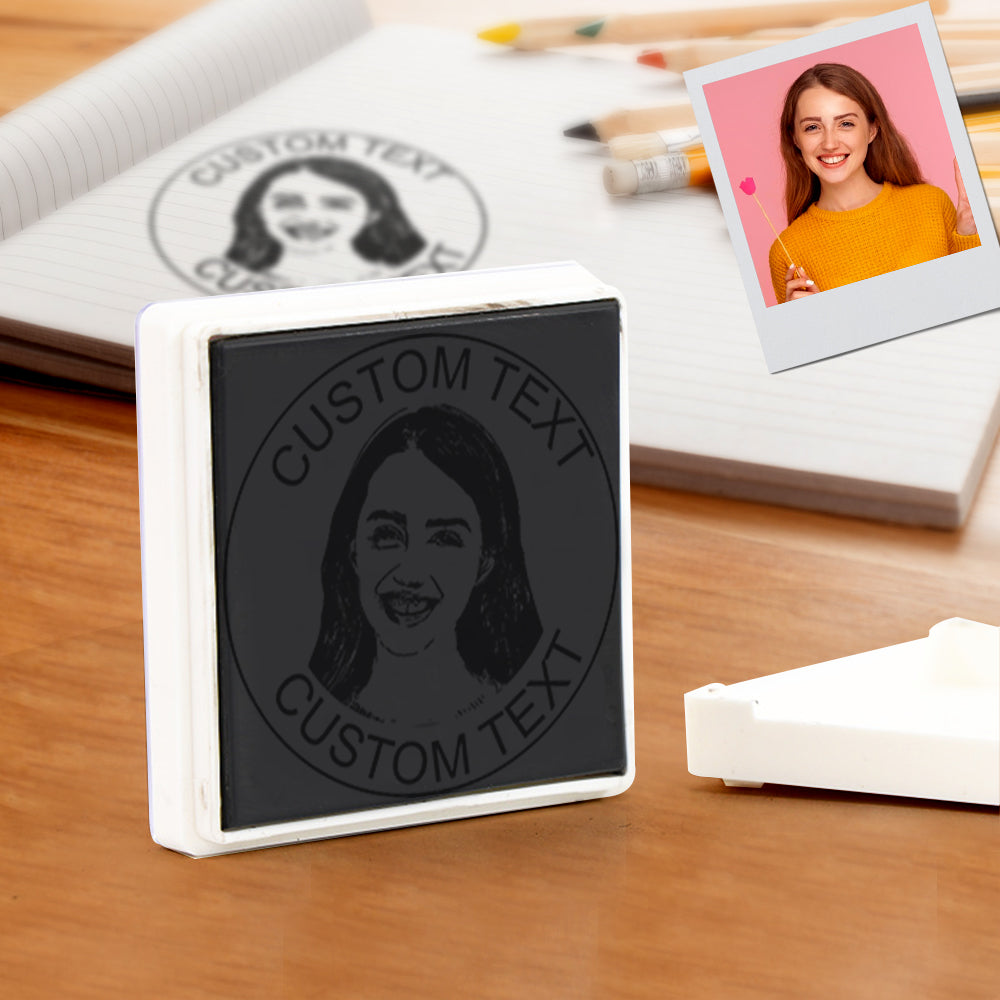 Personalized Face Stamp Custom Portrait Stamps Gifts for Him and Her