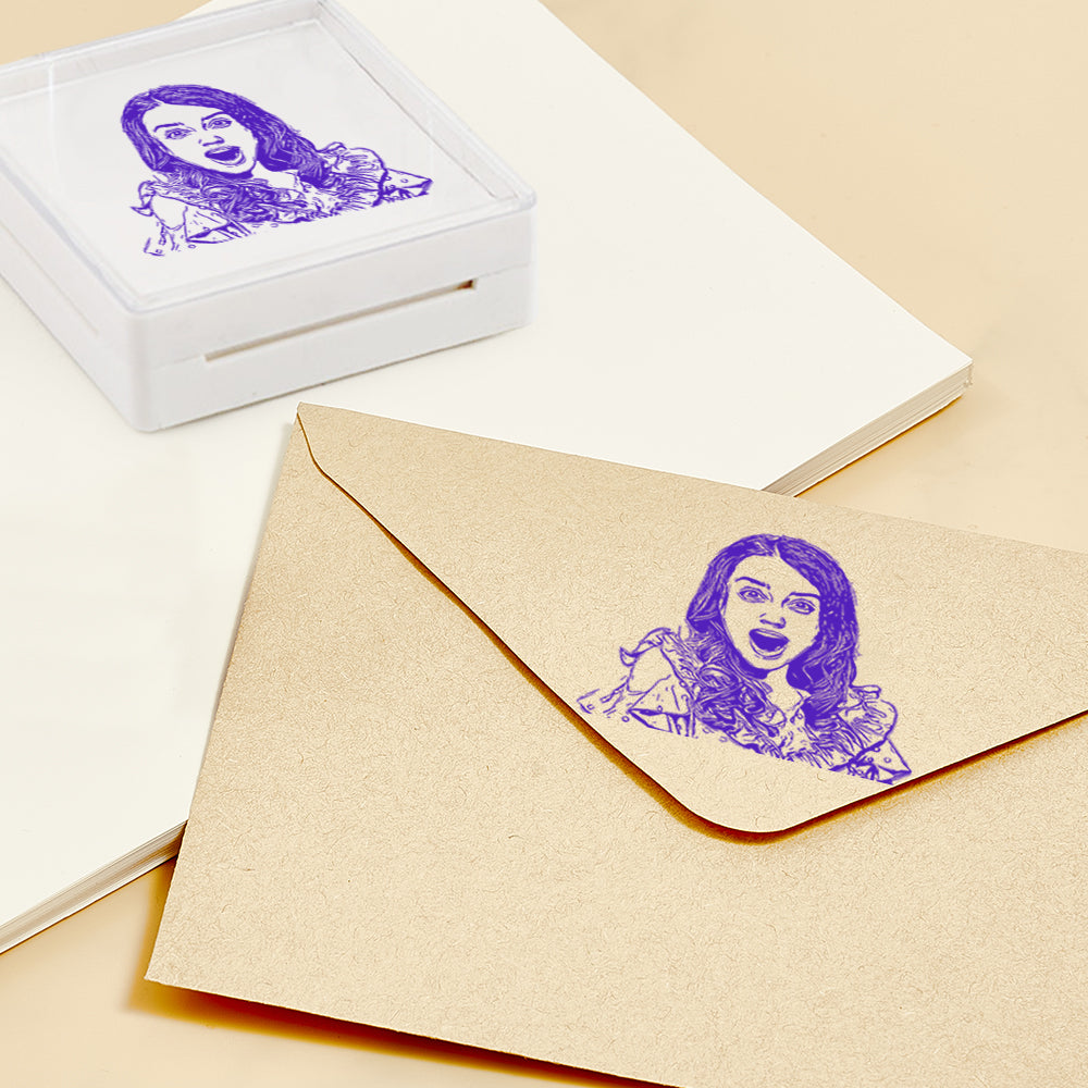 Personalized Portrait Stamp Custom Funny Stamps Gift for Him and Her