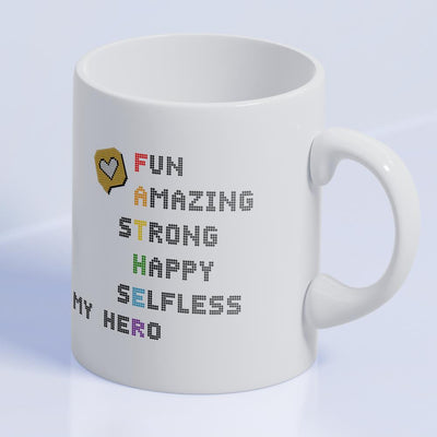 Acrostic Mug for Father