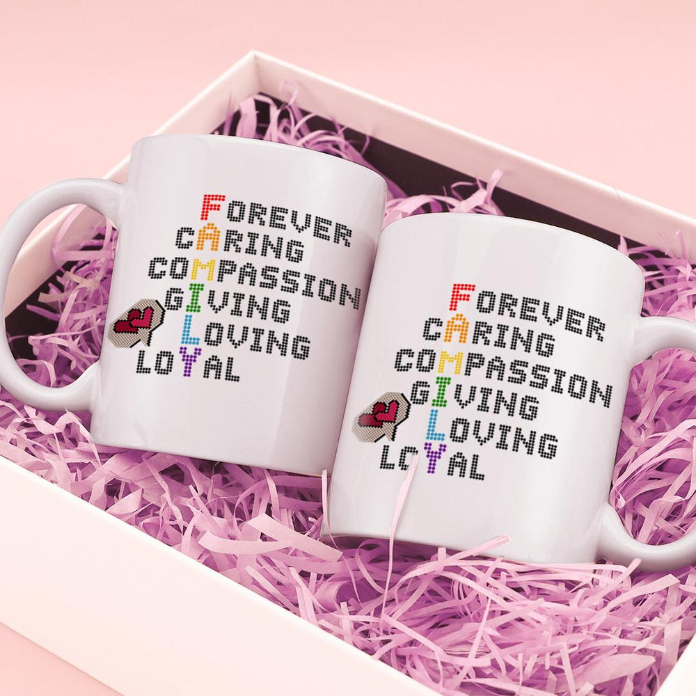 Acrostic Poem Mug for Family