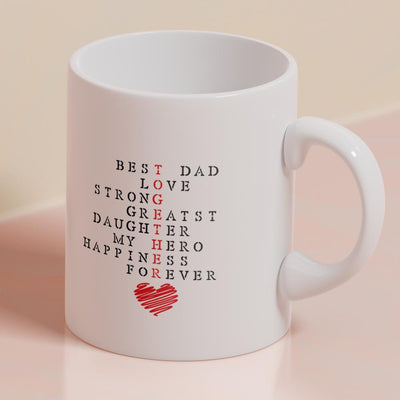 Crossword Acrostic Mug, Be Toghter