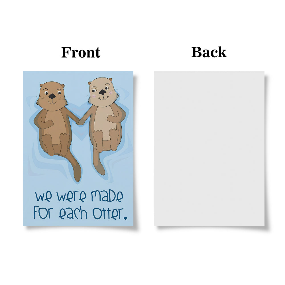 Funny Cute Animals Valentine's Day Card