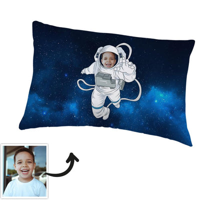Polyester Fibre Custom Pillowcase Personalized Photo Pillowcase-The Astronaut Pillowcase