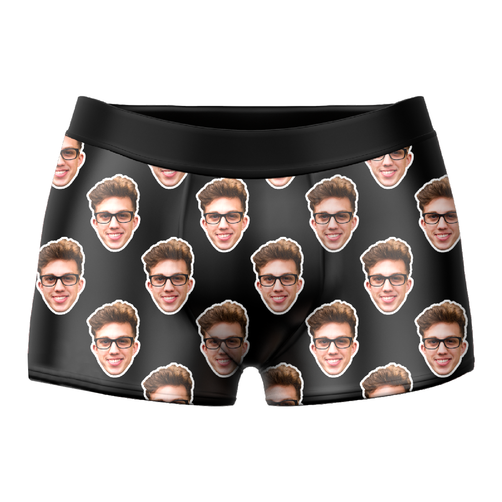 Custom Face Boxer Custom Boxer Breifs Men's Custom Colorful Face Boxer Shorts 3D Online Preview