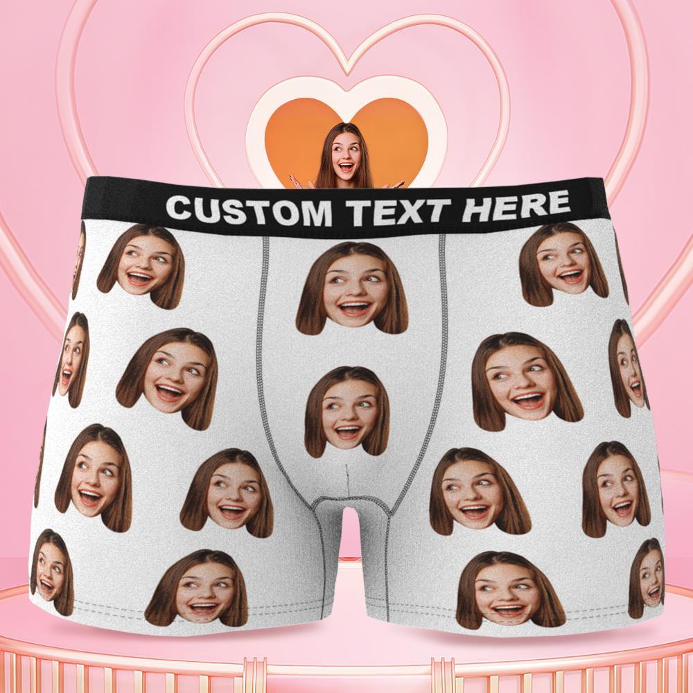 Custom Face Boxer Custom Boxer Breifs Men's Custom Colorful Face Boxer Shorts 3D Online Preview