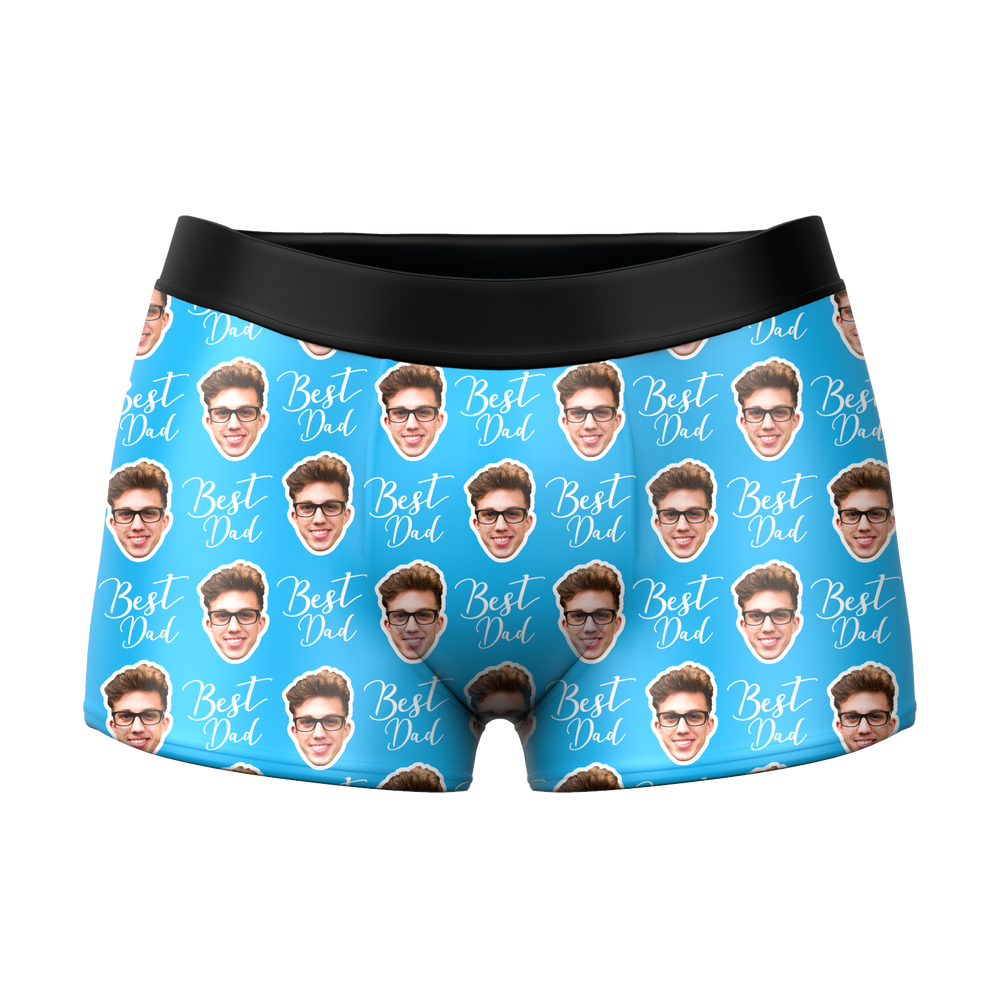 Men's Custom Best Dad Boxer Shorts