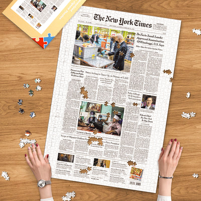 New York Times Day You Were Born Puzzle New York Times Birthday Puzzle Newspaper Front Page Puzzle Best Gift For Birthday Birthday Gift Idea HD Preview