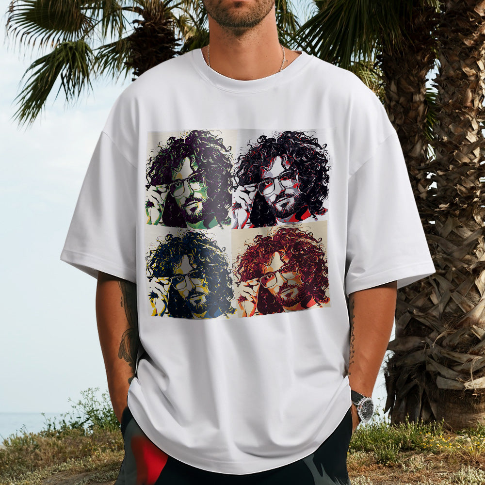 Custom Photo 1990 Vintage T-shirt Personalized Tee