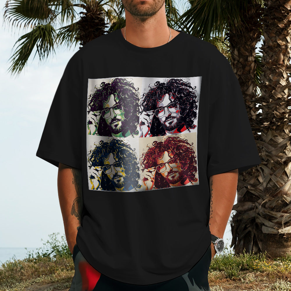 Custom Photo 1990 Vintage T-shirt Personalized Tee