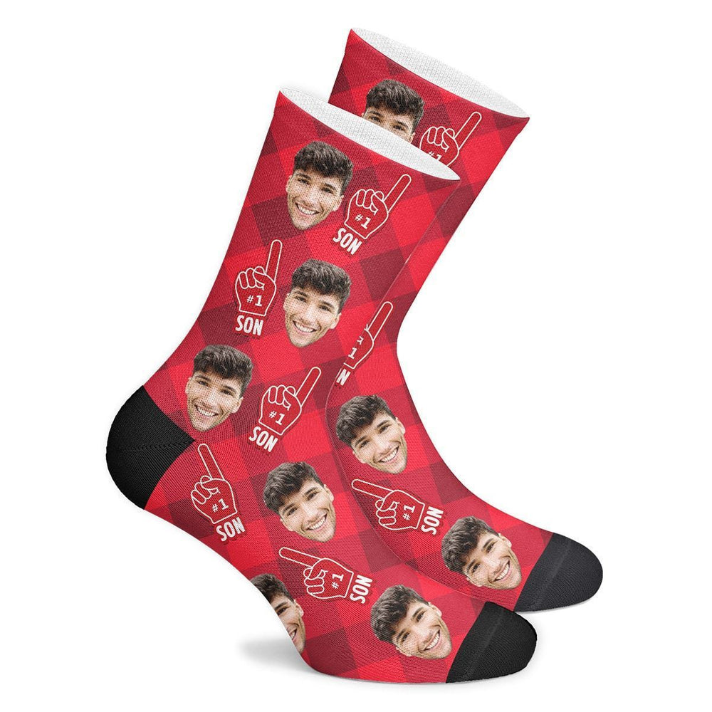 Son Socks Custom Face Socks