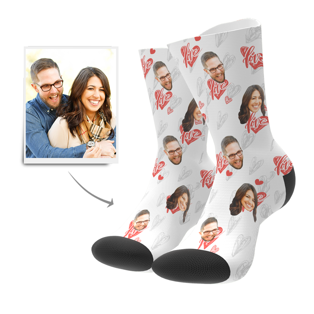 Custom Heartbeat Socks