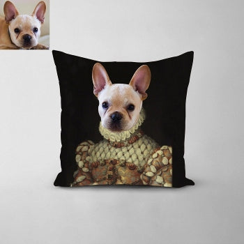 Custom Photo Princess Throw Pillow for Pets