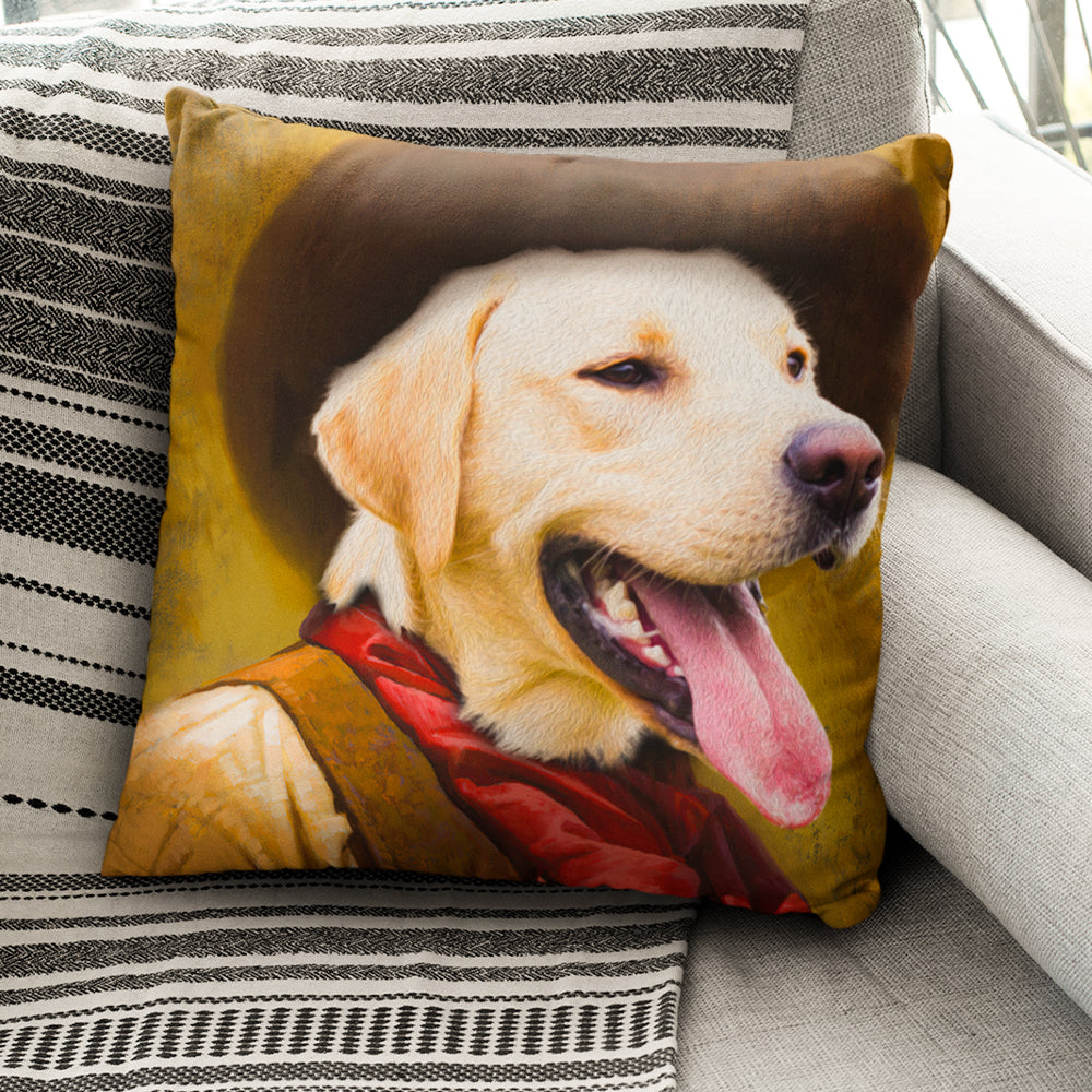 Custom Photo Princess Throw Pillow for Pets