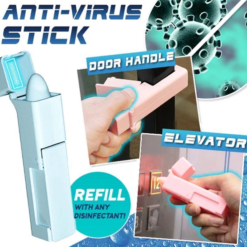 Zero Contact Tool Elevator Press Stick Reusable Popular Alcohol Disinfection Door Open Sticker Door Handle self & family Protection Equipment