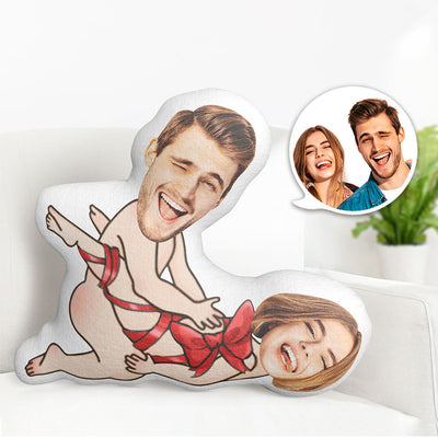 Custom Pillow Valentine's Day Gifts Couple Face Pillow You Are My Gift - mysiliconefoodbag