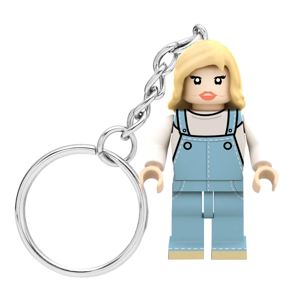 Creative Gift Full Body Custom Minifigs Keychain Personalized Photo MiniFigs Keychain