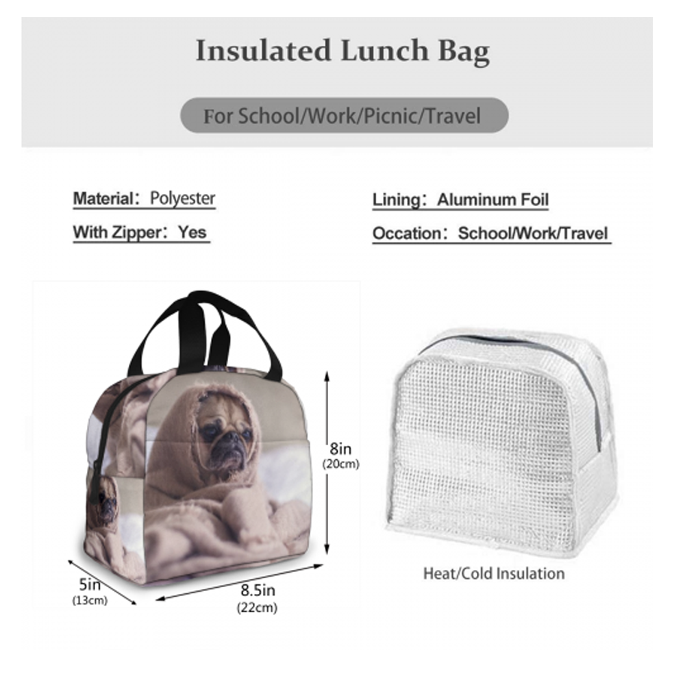 Back To School Custom Photo Insulation Lunch Bag