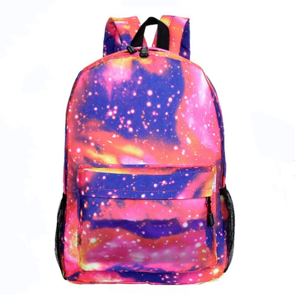 School Backpack Starry Sky Bookbag Lightweight School Bag for Students