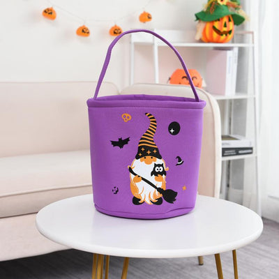 halloween collapsible multifunctional bucket trick or treat bucket bag
