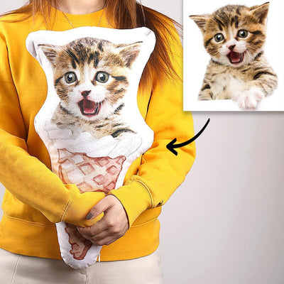 Custom Pet Photo Pillow Custom Pet Face Pillow,